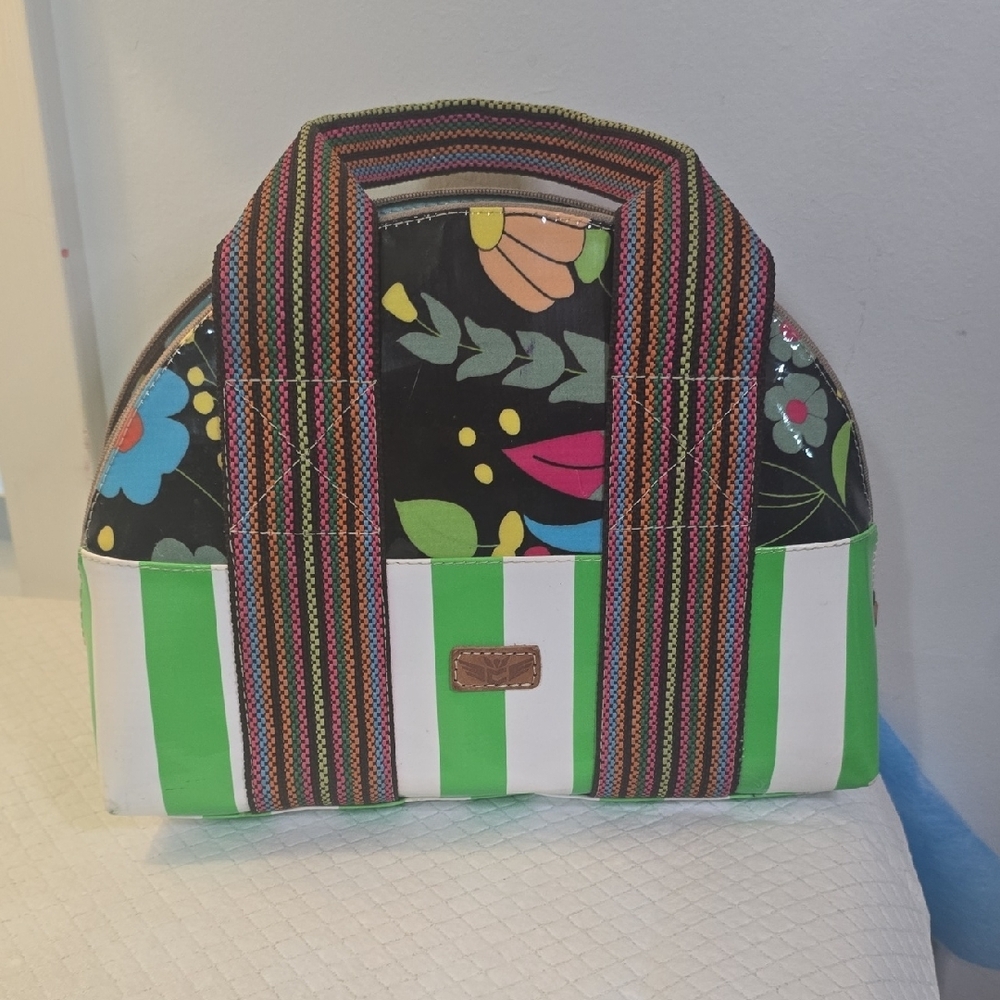 Consuela Multicolor Floral Cosmetic Bag - Picture 2 of 9